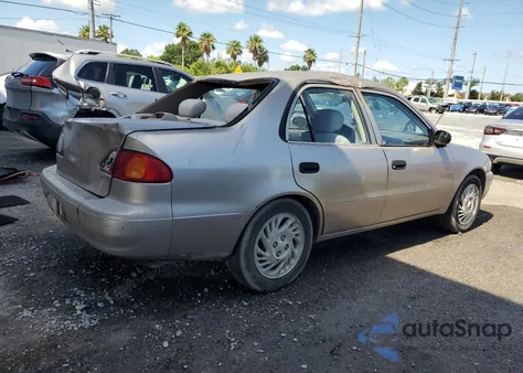1998 Toyota Corolla Ve из США, поврежденный, VIN 1NXBR12E0WZ081253